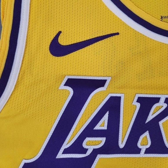 Nike LeBron James Los Angeles Lakers Icon Edition Swingman Jersey Size XL 52 NWT - Picture 7 of 9